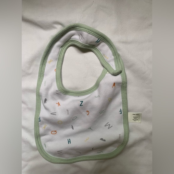 Cloud Island bibs - set of 4. Green and yellow. - Picture 7 of 9